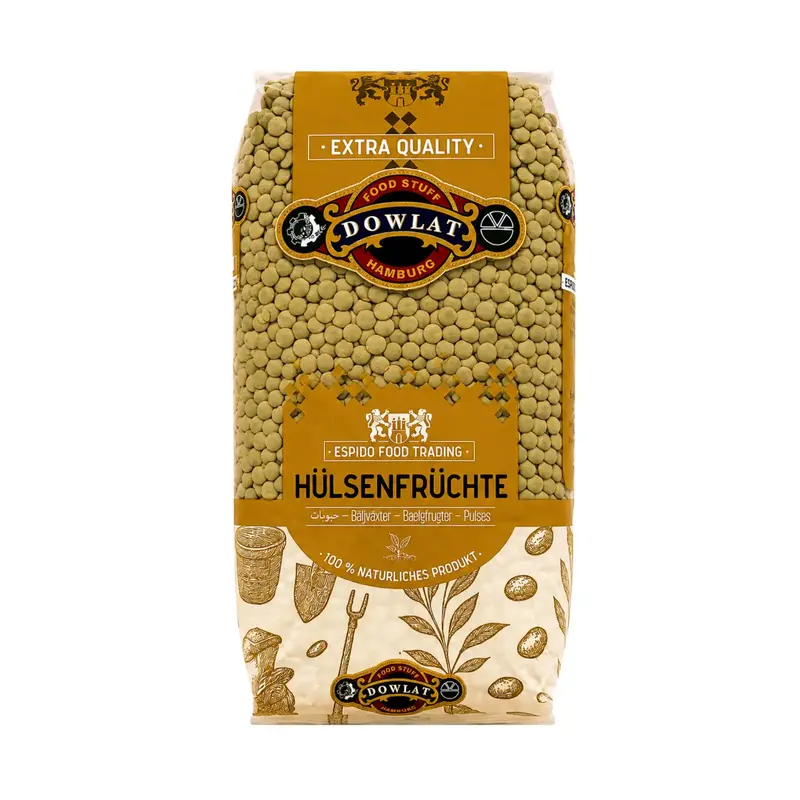Dowlat Gröna Linser (Små varianten) – 1 kg Iransk Premiumkvalitet