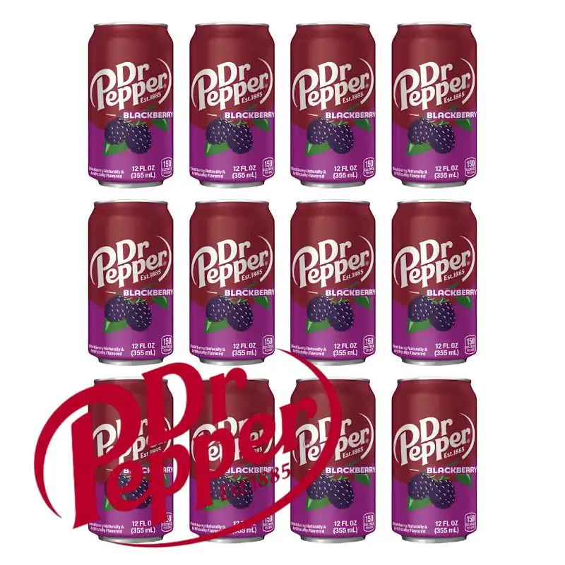 Dr Pepper Blackberry 12 x 355ml