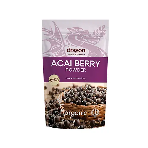 Dragon Superfoods Acai Pulver Ekologisk | 75 g