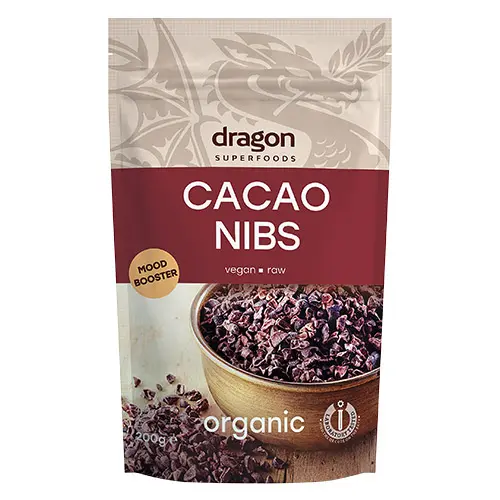 Dragon Superfoods Cacao Nibs Ekologisk | 200 g