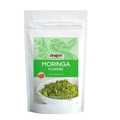 Dragon Superfoods Moringa Pulver Ekologisk | 200 g