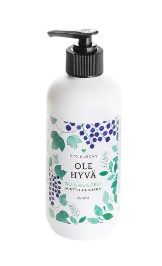 Duschgel, mynta-svarta vinbär, 350 ml