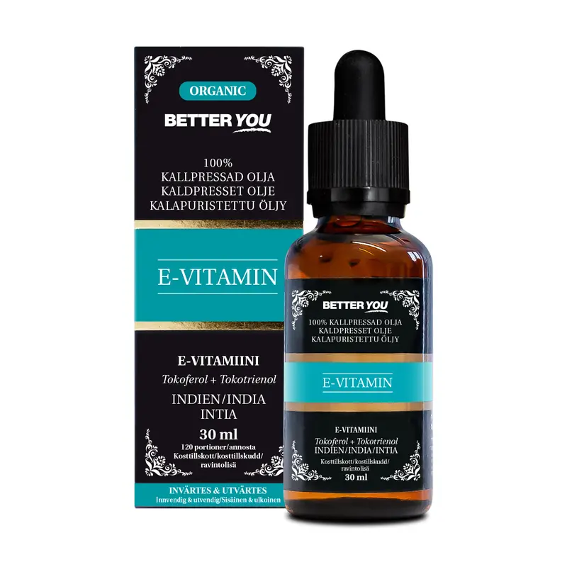 E-vitaminolja EKO Kallpressad - 30 ml