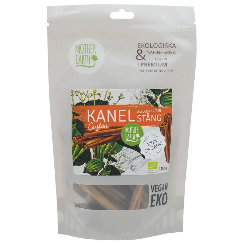 Ekologisk Ceylon Kanelstång 100 gram