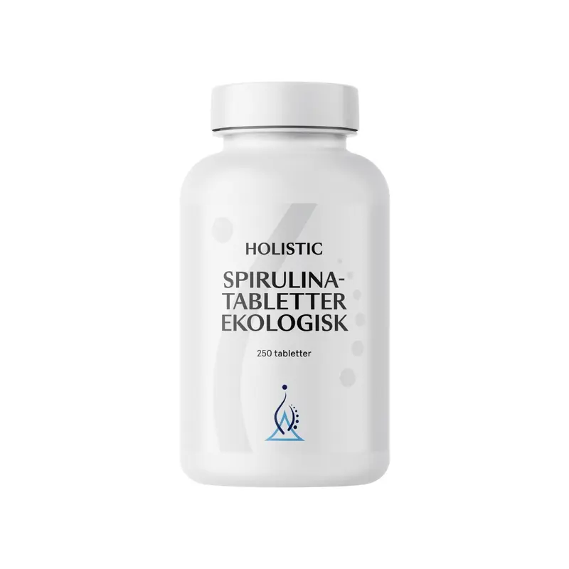 Ekologiska Spirulinatabletter 250 tabletter - Holistic