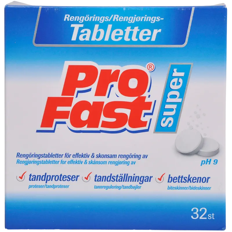 Ekulf Profast rengöringstabletter | 32 tabletter