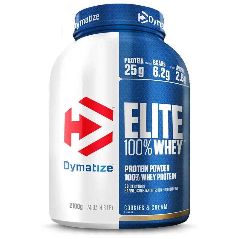 Elite Whey Protein Cookies & Cream - 2100g.