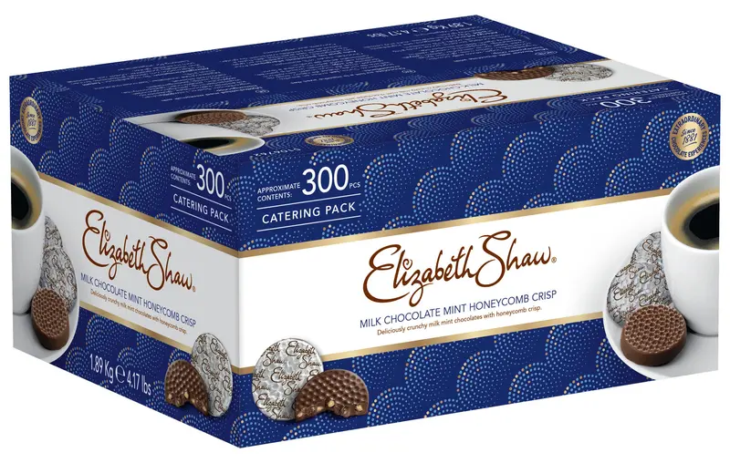 Elizabeth Shaw Mint Crisp Mjölkchoklad 300 st
