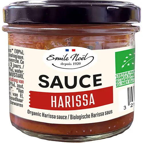 Emile Noël Chilipasta Harissa Ekologisk | 90 g