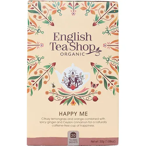English Tea Shop Happy Me Tea, Ekologisk | 20 påsar