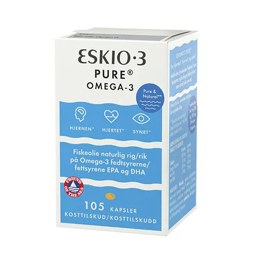 Eskio3 Fiskolja | 105 kapslar