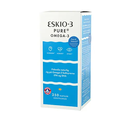 Eskio3 Fiskolja | 250 kapslar