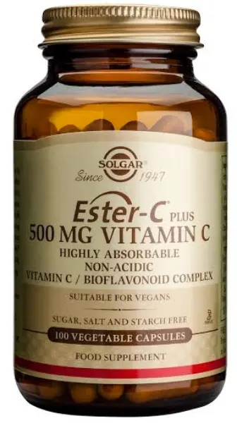 Ester-C Plus, 500 mg, stor förp., 100 vegetabiliska kapslar
