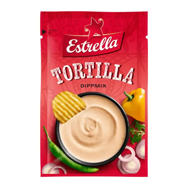 Estrella Dipmix Tortilla 18 X 28 g