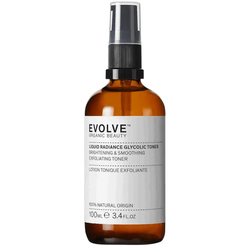 Evolve – Liquid Radiance Glycolic Toner med AHA/BHA, 100 ml