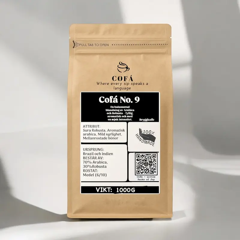 Exklusivt Bryggkaffe – 70 % Arabica, 30 % Robusta