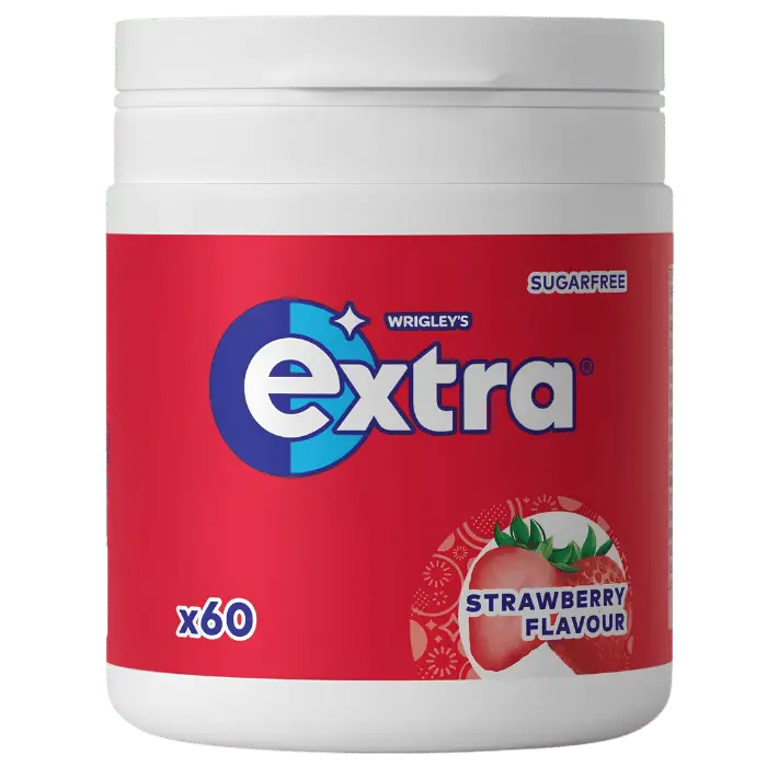 Extra Bottle Strawberry 6 X 84 G