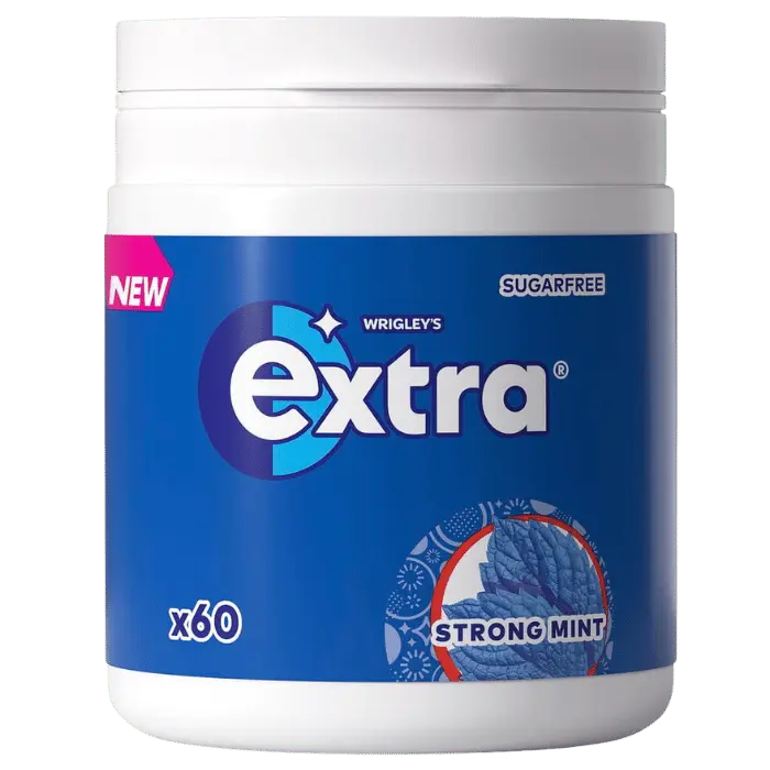 Extra Bottle Strong Mint 6 X 84 G