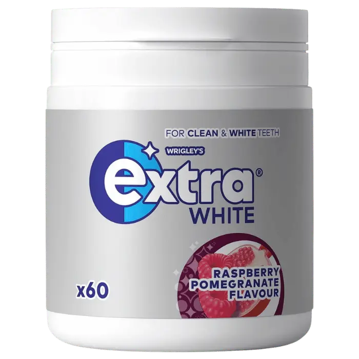 Extra Bottle White Raspberry Pomegranate 6 X 84 G