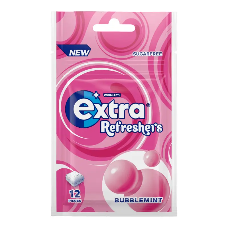 Extra Refreshers Bubblemint 15 X 26 G