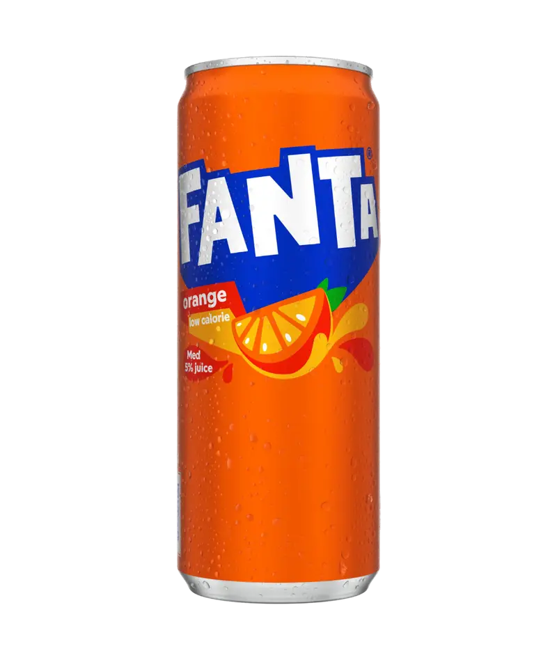 Fanta Apelsin 33cl burk 20-pack