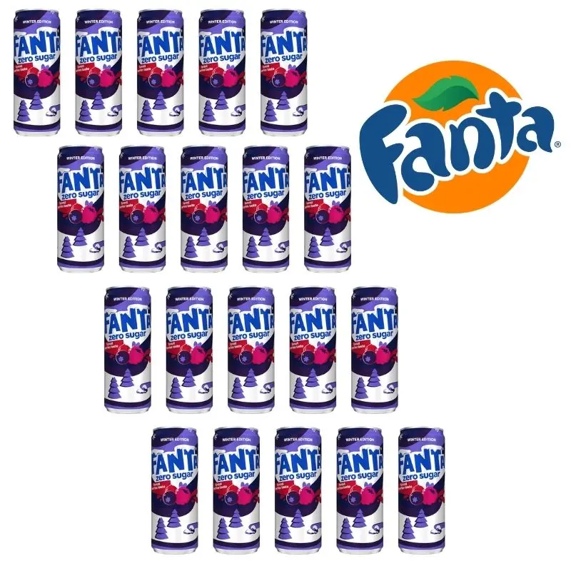 Fanta Zero Forest Berries 20 x 330ml
