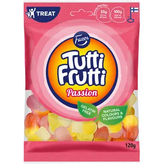 Fazer Tutti Frutti Passion 24 X 120 G