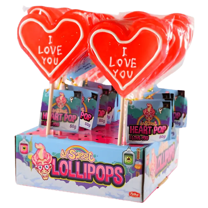 Felko Spiral Heart Pop ILY 17 X 80 G