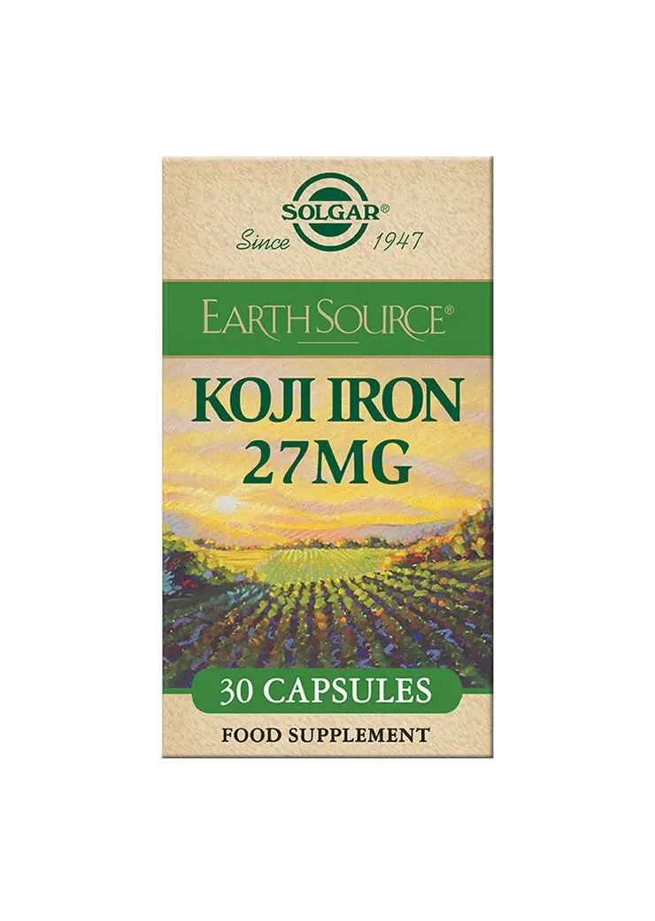 Fermenterad järn Koji Iron, 30 kapslar