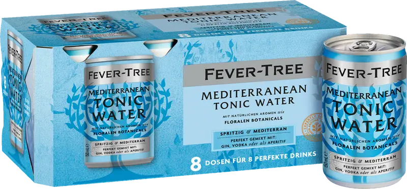 Fever-Tree Mediterranean Water 150ml 8st Storpack