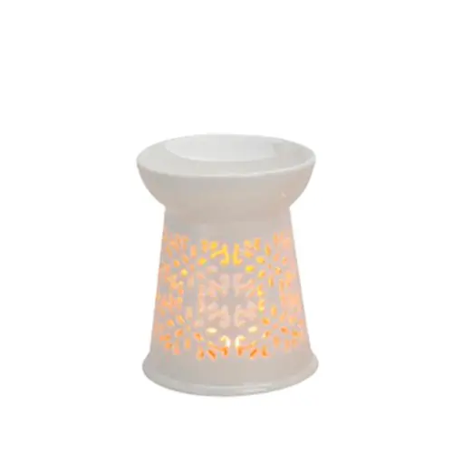 Fischer Pure Nature Doftlampa Blomma Vit H
