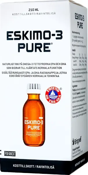 Fiskolja, 210 ml