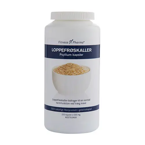 Fitness Pharma Psyllium Loppfrökapslar | 225 kapslar
