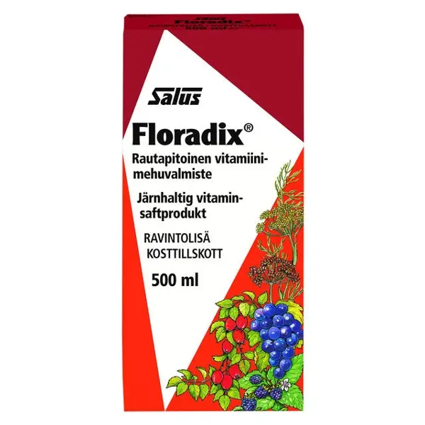 Floradix – järnrikt juicepreparat, 500 ml