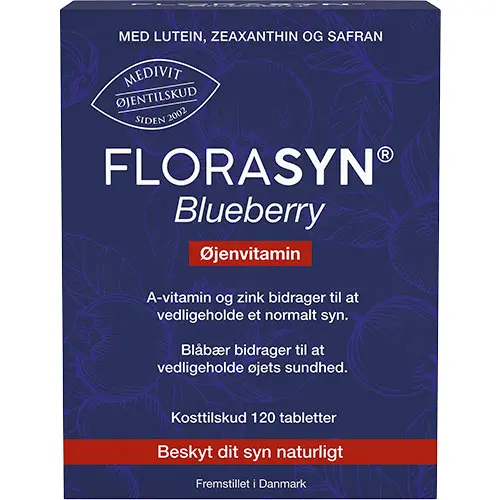 Florasyn Blueberry | 120 tabletter