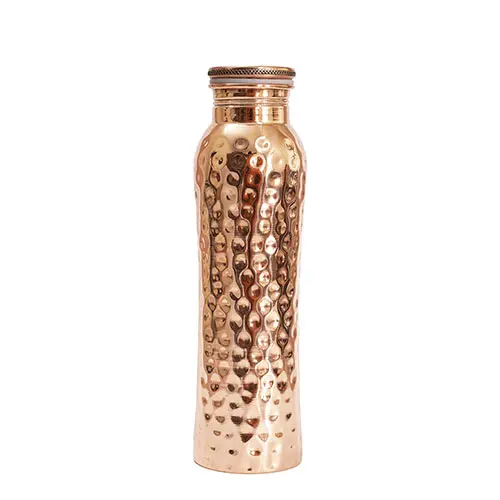 Forrest & Love Kopparvattenflaska Hamrad 600 ml