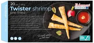 Friterat Twister Shrimp 20pcs (470g), Fisherman Choice