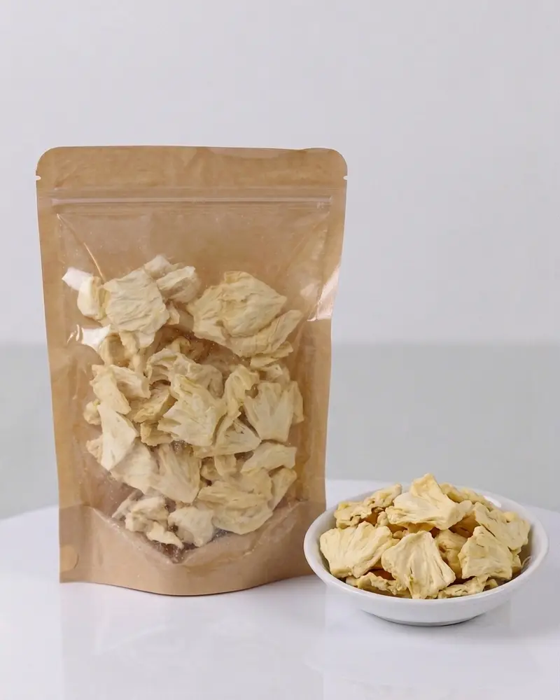 Frystorkad Ananas 45g – Söt & Tropisk Fruktsnack