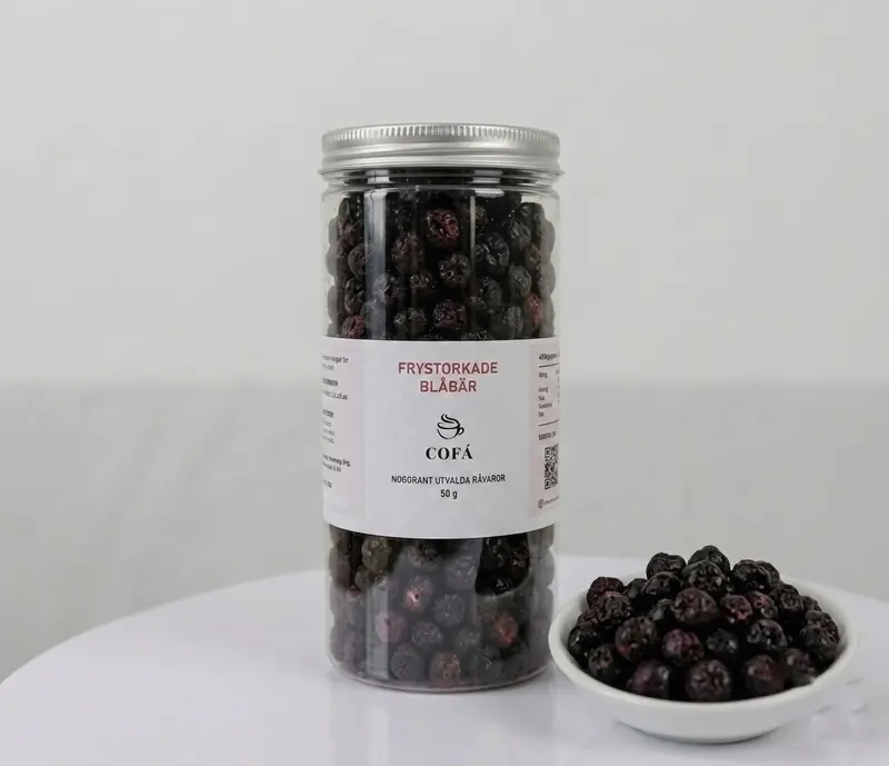Frystorkade Blåbär – 50g