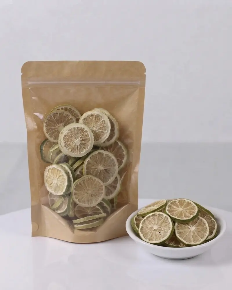 Frystorkade limeskivor - 35g