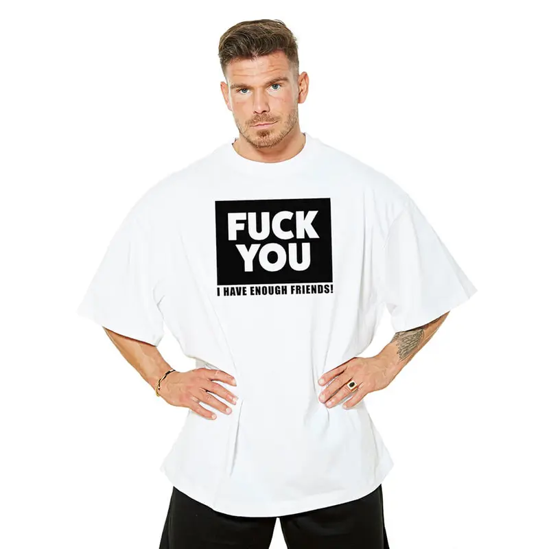 Fuck You OVERSIZE Tee - White