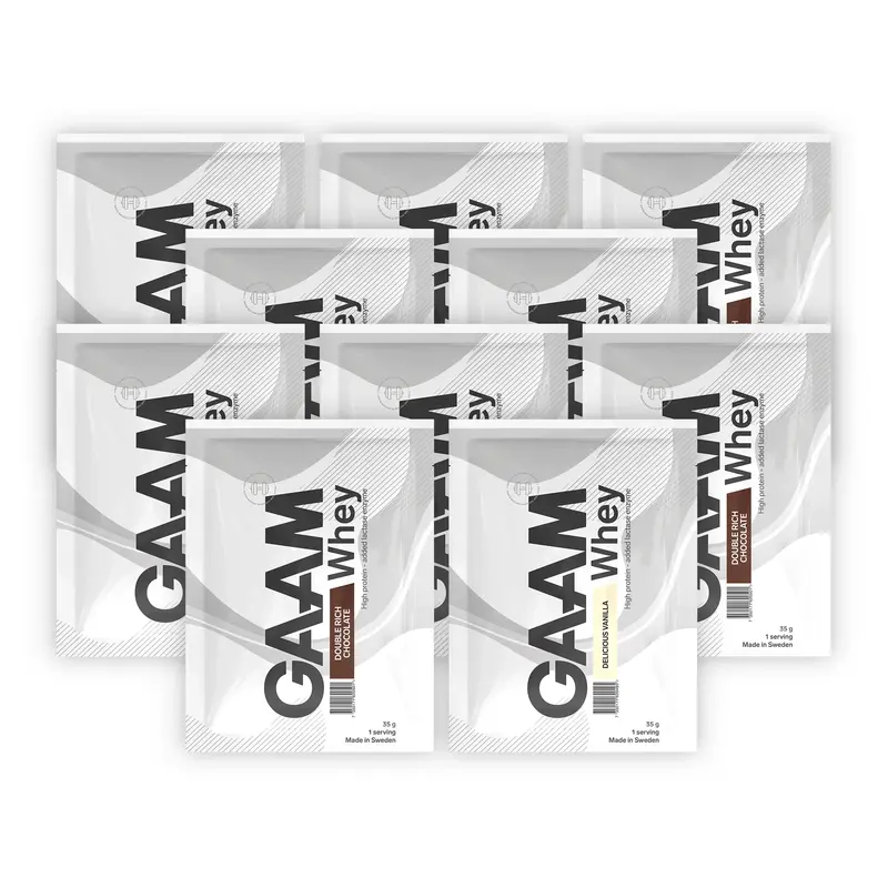 GAAM Whey Travel Pack 10 x 35 g