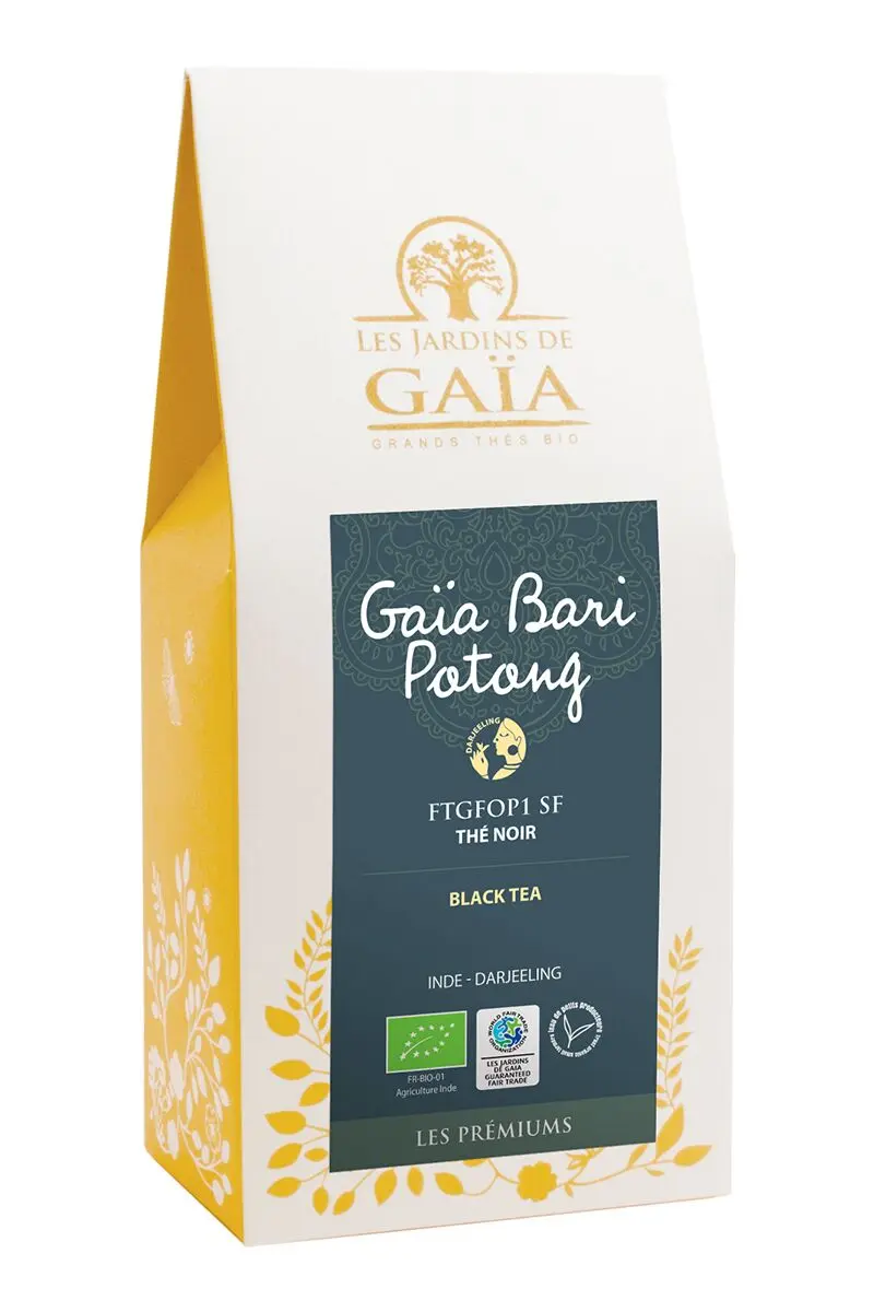 Gaia Premium Bari Potong svart te, 100 g, 100 g