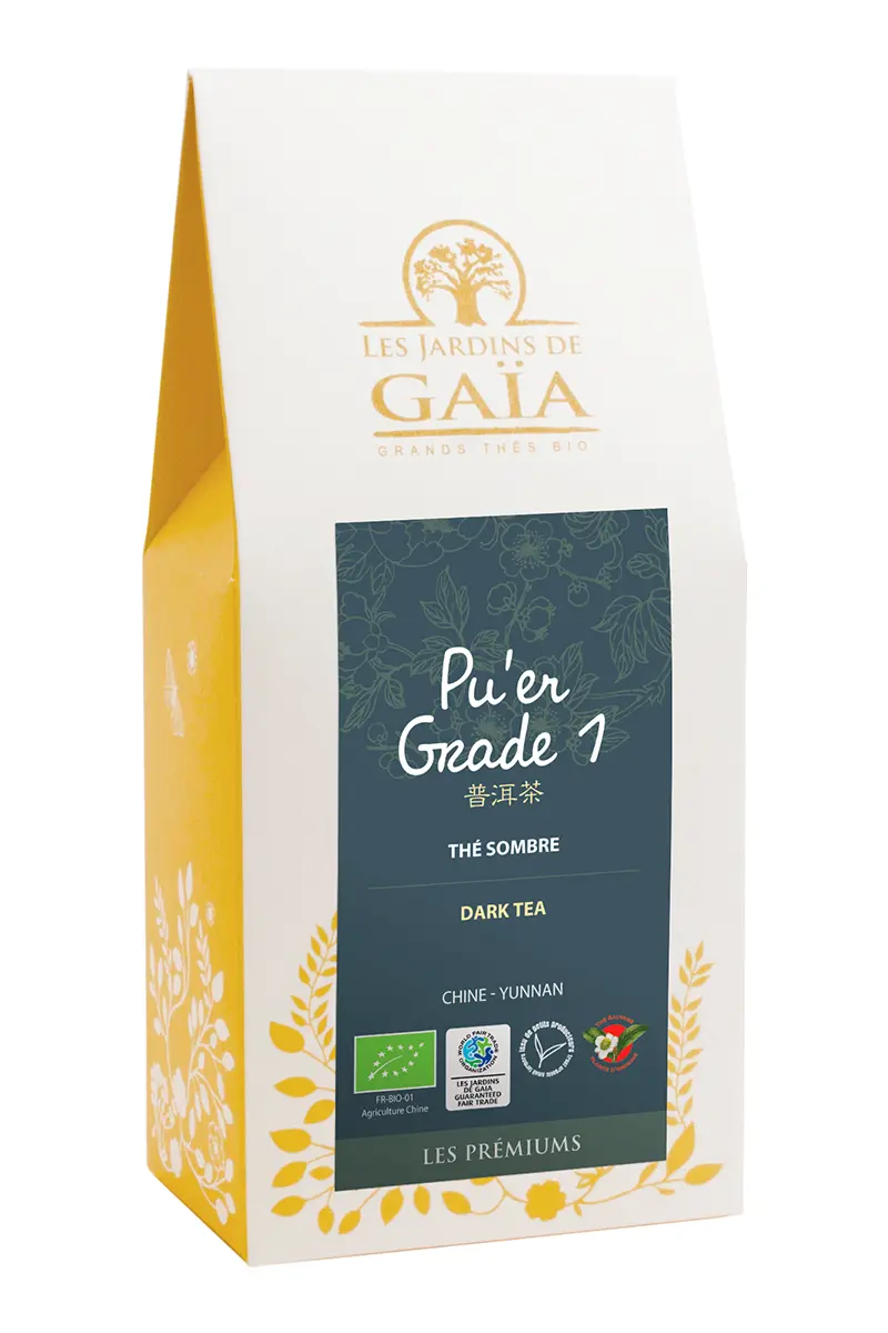 Gaia Premium Pu erh, grade I, löst te, 100 g