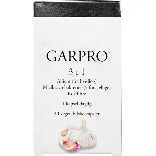 Garpro 3 in1 - Sllicinpulver + 5 olika mjölksyrabakterier | 30 kapslar