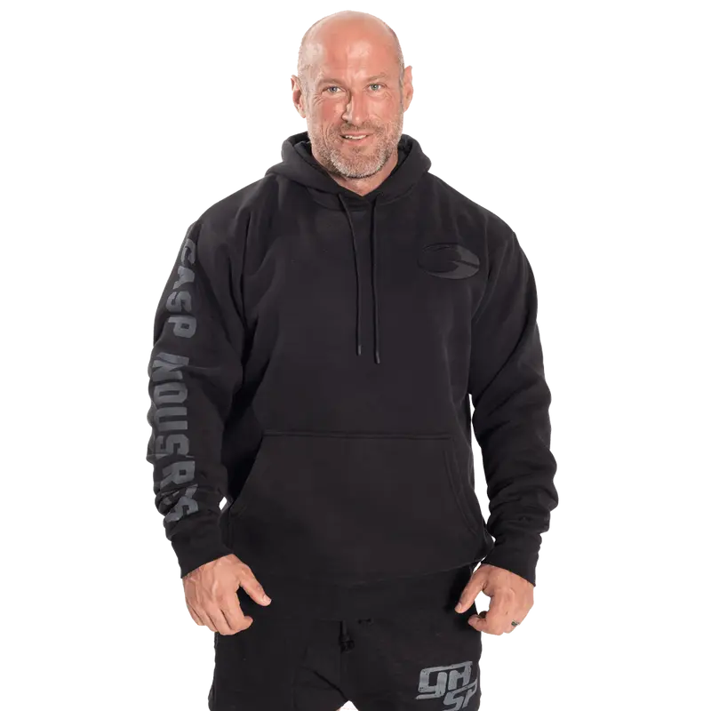Gasp Logo Hoodie - Black