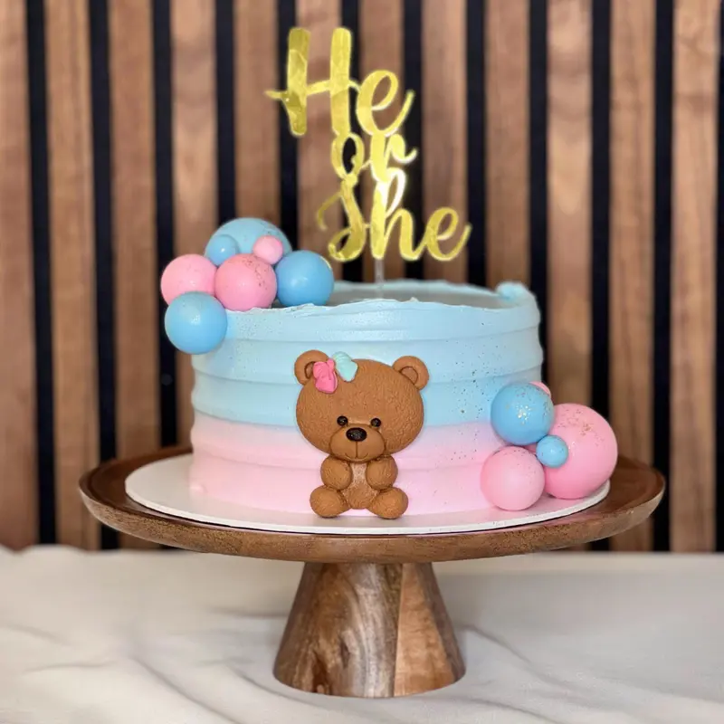 Gender Reveal tårta