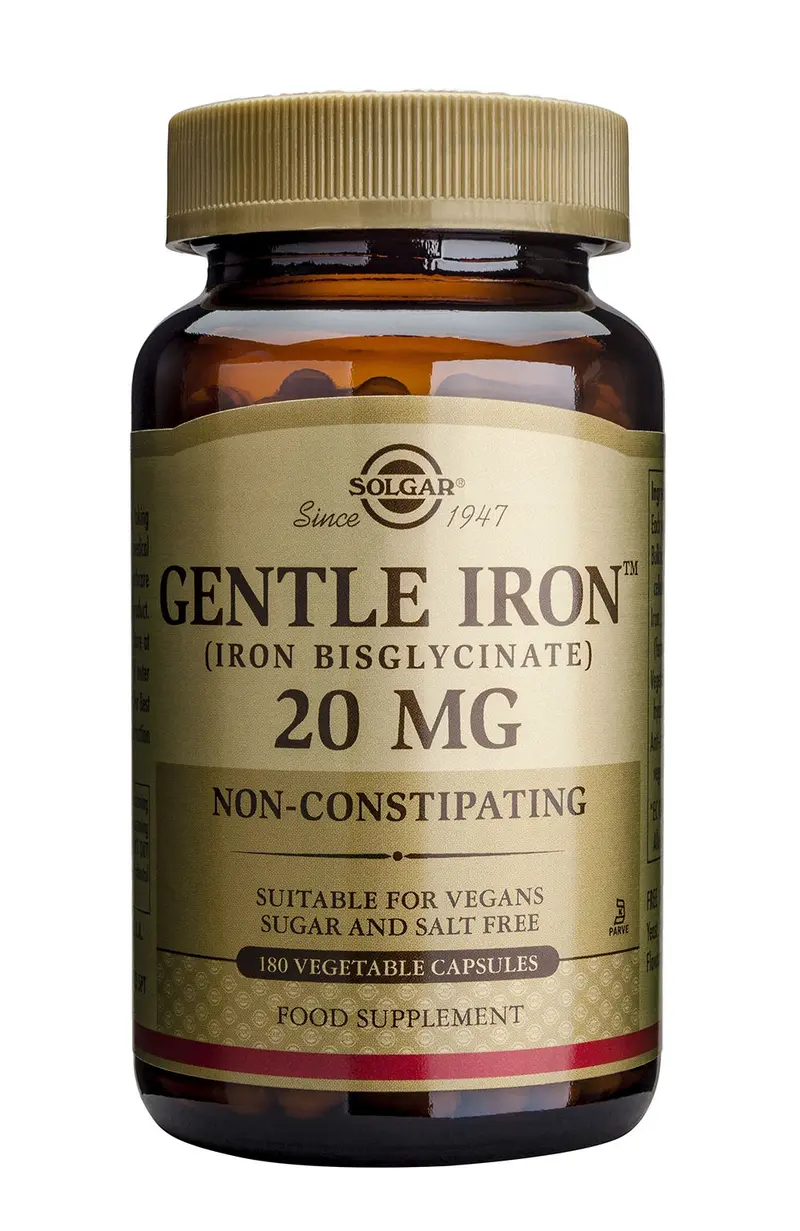 Gentle Iron, 20 mg, stor burk, 80 g