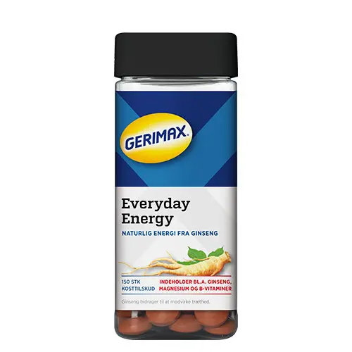 Gerimax Blå Daglig Energi | 150 tabletter