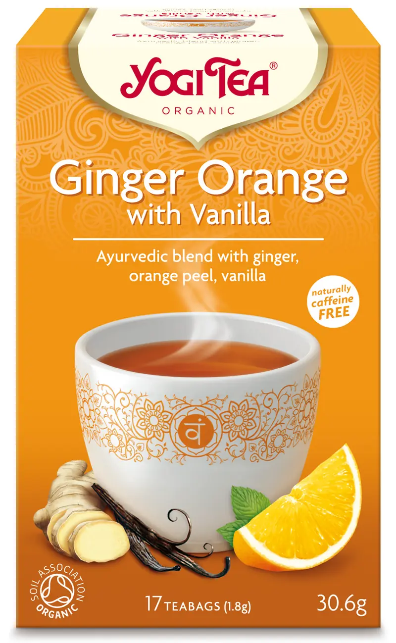 Ginger Orange with Vanilla, 31 g, 17 tepåsar